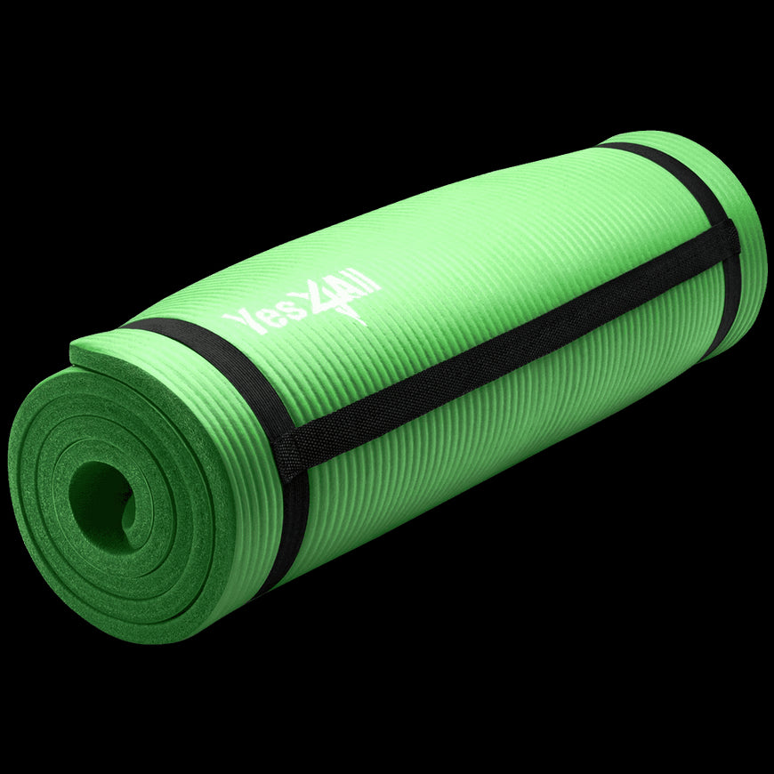 Extra Thick Exercise Yoga Mat with Carry Strap (4)