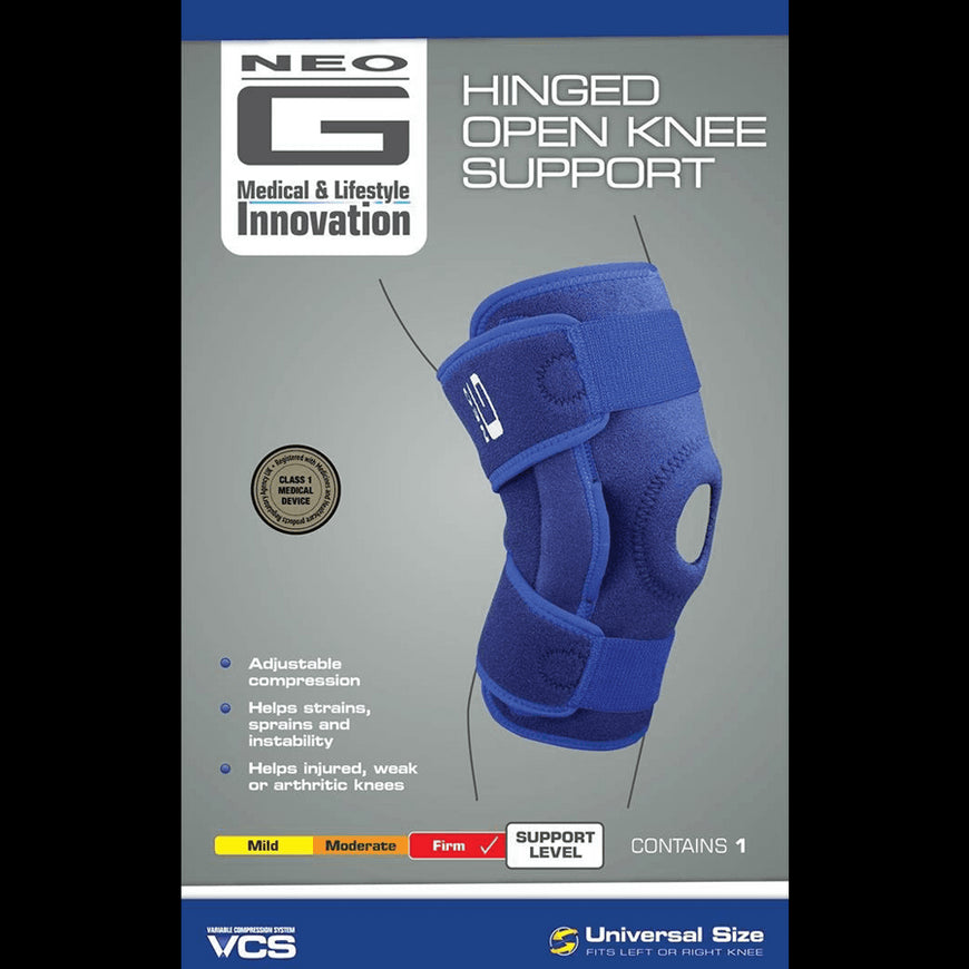 Neo G Medical Grade VCS Advanced Hinged Open Patella Knee Brace (4)