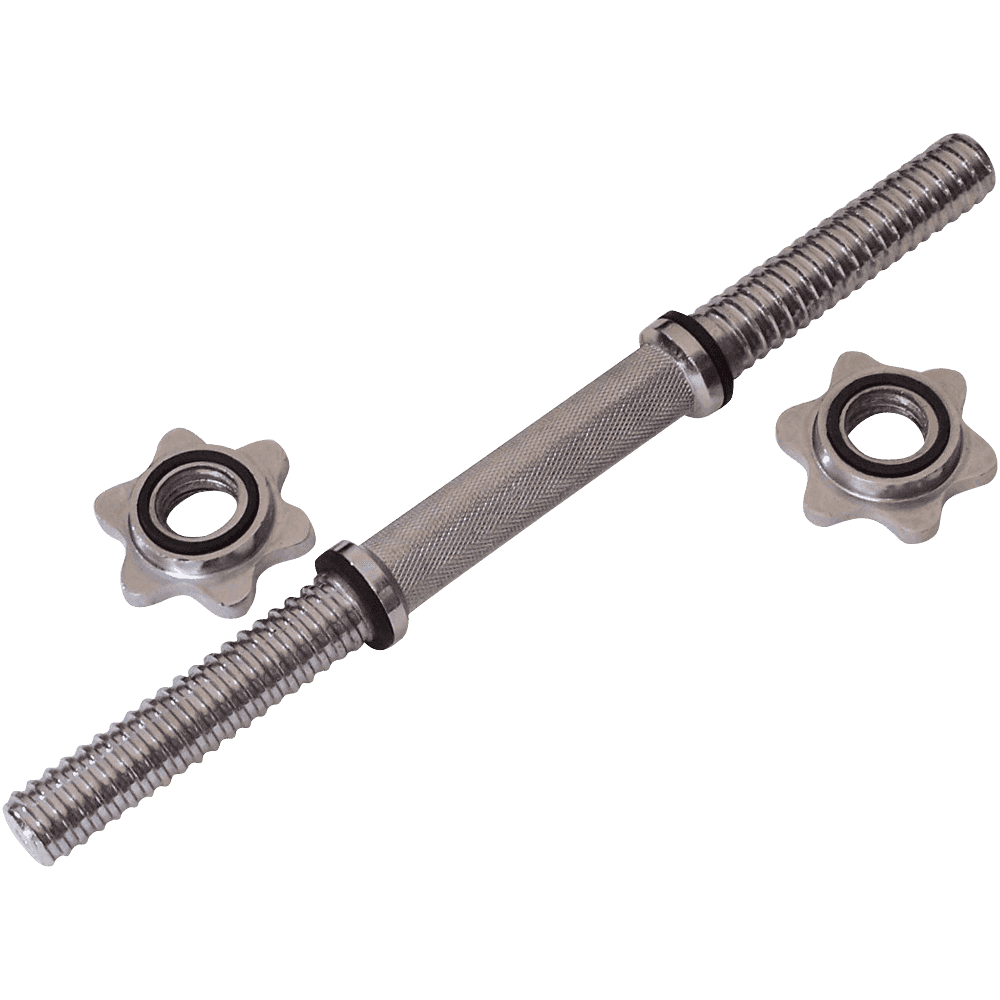 One Pair of Adjustable Dumbbells Cast Iron Total 105 Lbs