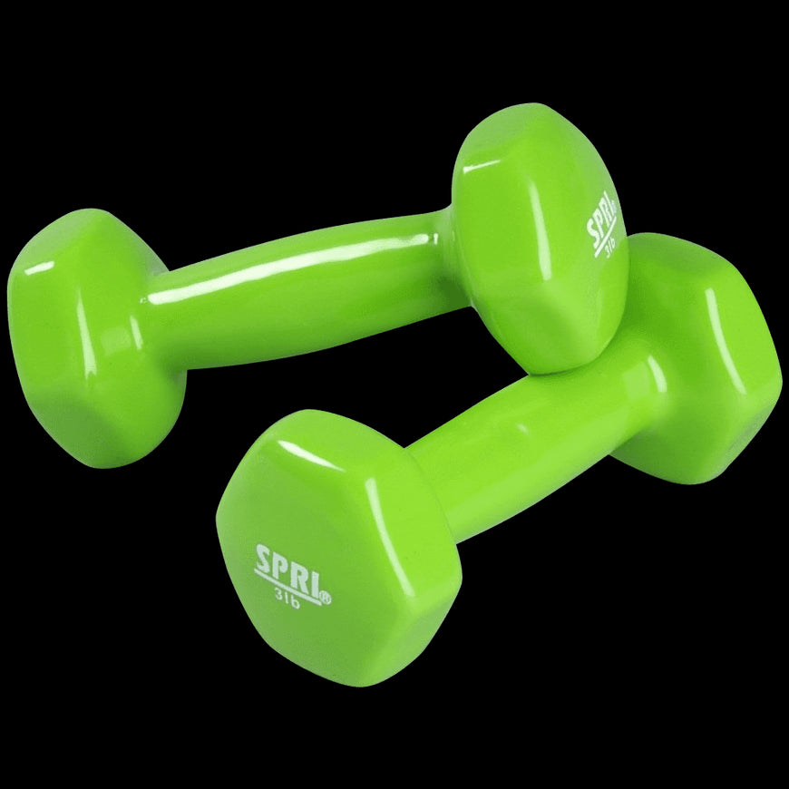 SPRI Deluxe Vinyl Dumbbells (2)